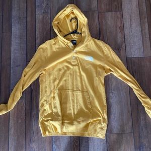 North Face hooded long sleeve shirt. Size Medium.